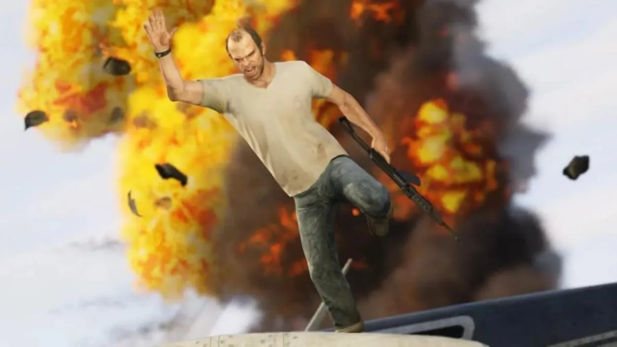 detonate sticky bombs in GTA 5 on PS4